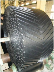 Chevron EP conveyor belt