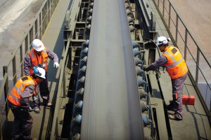 How many factors should consider when selecting belt speed of belt conveyor?